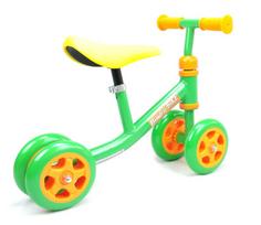 balansinis paspirtukas - Bimbo Bike Kids Scooter With Saddle 80-100cm Green - 2 nuotrauka
