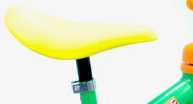 balansinis paspirtukas - Bimbo Bike Kids Scooter With Saddle 80-100cm Green - 4 nuotrauka