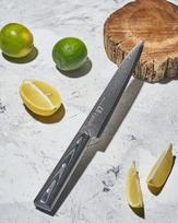 peilis damasko plienas - Samura DAMASCUS 67 Kitchen Slicing knife 7.7"/ 195mm with Wooden handle - 8 nuotrauka
