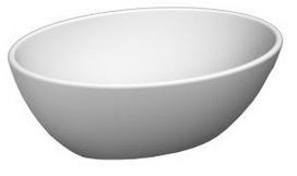 Scarabeo Ovo Washbasin 410x335mm White