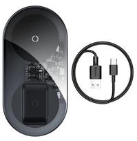 wireless charger baseus - Baseus Simple Pro Wireless Charger 15W Transparent - 2 nuotrauka