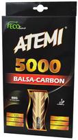 atemi 5000 - Atemi Ping Pong Racket 5000 Balsa Carbon Anatomical - 5 nuotrauka