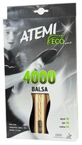 Atemi Ping Pong Racket 4000 Balsa Concave