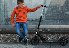 lionelo dviratys - Lionelo Luca Black Graphite (Juodas) - 8 nuotrauka