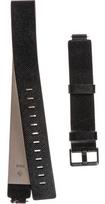fitbit dirzeliai - Fitbit Inspire Horween Leather Double Wrap Black - 1 nuotrauka