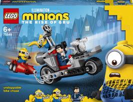 lego motociklas - LEGO MINIONS Nepavejamo dviračio gaudynės 75549  - 1 nuotrauka
