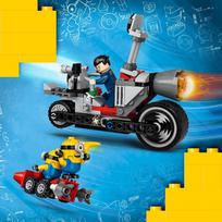 lego motociklas - LEGO MINIONS Nepavejamo dviračio gaudynės 75549  - 3 nuotrauka