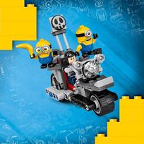 lego motociklas - LEGO MINIONS Nepavejamo dviračio gaudynės 75549  - 5 nuotrauka
