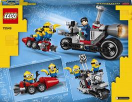 lego motociklas - LEGO MINIONS Nepavejamo dviračio gaudynės 75549  - 7 nuotrauka