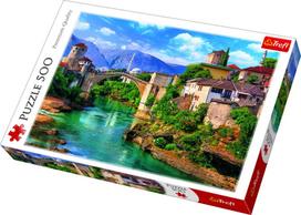 Trefl Old Bridge In Mostar Bosnia And Herzegovina Puzzle 500pcs 37333