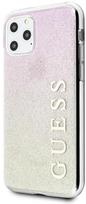 iphone 11 pro max deklas - Guess Glitter Gradient Back Case For Apple iPhone 11 Pro Max Rose Gold - 1 nuotrauka