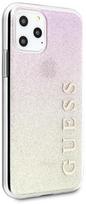 iphone 11 pro max deklas - Guess Glitter Gradient Back Case For Apple iPhone 11 Pro Max Rose Gold - 2 nuotrauka