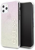 iphone 11 pro max deklas - Guess Glitter Gradient Back Case For Apple iPhone 11 Pro Max Rose Gold - 4 nuotrauka