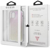 iphone 11 pro max deklas - Guess Glitter Gradient Back Case For Apple iPhone 11 Pro Max Rose Gold - 6 nuotrauka