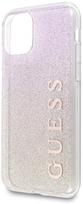iphone 11 case - Guess Glitter Gradient Back Case For Apple iPhone 11 Pro Rose Gold - 3 nuotrauka