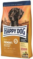 HAPPY DOG Supreme Piemonte su antiena, kaštonais ir žuvimi 4 kg