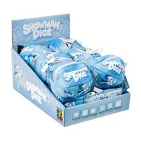 zaidimo kauliukai - Žaidimas stalo snowman dice - 2 nuotrauka