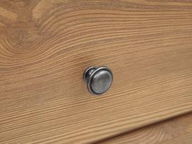 maumedziui - Black Red White Bergen REG2W2S Glass Door Cabinet Larch Sibiu Gold - 10 nuotrauka