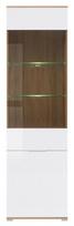 Black Red White Zele Showcase 56x195x41cm White