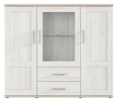 Black Red White Romance Showcase 156x135x45cm Sibiu Larch