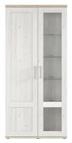 Black Red White Romance Showcase 93x201x45cm Sibiu Larch