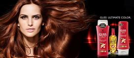 schwarzkopf gliss kur - Schwarzkopf Gliss Ultimate Color Shampoo 3D 400ml - 2 nuotrauka