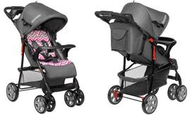 lengvas vezimelis - Lionelo Emma Plus Pink Scandi - 7 nuotrauka