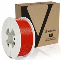 filamentas petg - Verbatim PET-G Filament Cartridge Red 55053 - 3 nuotrauka
