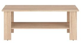 zurnalinis staliukas azuol - Kavos staliukas Black Red White Nepo Sonoma Oak, 1150x560x455 mm - 2 nuotrauka