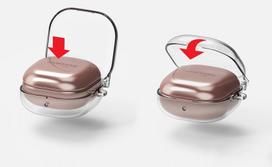 samsung buds live galaxy - Ringke Hinge Case tvirtas apsauginis dėklas, skirtas „Samsung Galaxy Buds Live +" (ACEC0020) - 2 nuotrauka