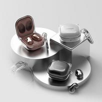 samsung buds live galaxy - Ringke Hinge Case tvirtas apsauginis dėklas, skirtas „Samsung Galaxy Buds Live +" (ACEC0020) - 9 nuotrauka