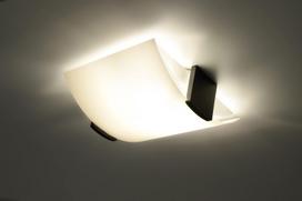 lubinis lubu sviestuva - Sollux Emilio Ceiling Lamp SL.0186 2x60W E27 Brown - 5 nuotrauka