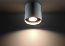 lubinis lubu sviestuva - Sollux Orbis Ceiling Lamp 40W GU10 SL.0018 Gray - 8 nuotrauka