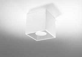lubiniai sviestuvai ermitazas - Sollux Quad 1 SL.0027 Pendant Lamp 40W GU10 White - 7 nuotrauka