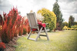 fotelis lauko - Folkland Timber Bavaria Chair Graphite - 4 nuotrauka