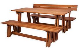 Folkland Timber Garden Set Riva Brown
