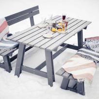 Folkland Timber Garden Set Riva Graphite