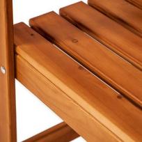 senukai.lt lauko suoliukai - Suoliukas Folkland Timber Friiz Brown, 1250x450x800 mm - 4 nuotrauka