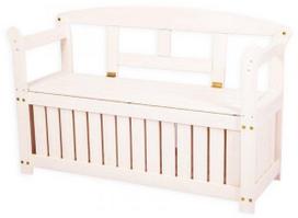 Suoliukas Folkland Timber Friiz Box White, 1250x450x800 mm