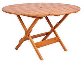 Lauko stalas Folkland Timber Canada Brown, 125 x 125 x 73 cm