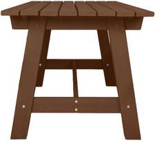 Lauko stalas Folkland Timber Riva Brown, 178 x 78 x 77 cm