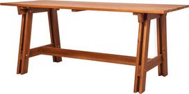 lauko stalai senukai - Lauko stalas Folkland Timber Riva Brown, 178 x 78 x 77 cm - 2 nuotrauka