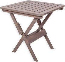 Lauko stalas Folkland Timber Heini-2 Graphite, 70 x 70 x 73 cm