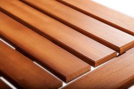 lauko stalai senukai - Lauko stalas Folkland Timber Heini-4 Brown, 130 x 70 x 73 cm - 4 nuotrauka