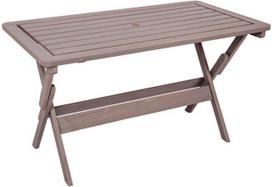 Lauko stalas Folkland Timber Heini-4 Graphite, 130 x 70 x 73 cm