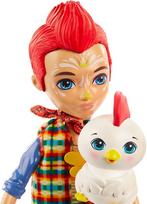 leles enchantimals - Mattel Enchantimals Redward Rooster & Cluck GJX39 - 3 nuotrauka