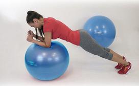 gimnastikos kamuolys 75 - Christopeit Gymnastics Ball Blue 75cm - 6 nuotrauka