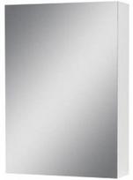 vonios spintele 55 - Sanservis Panorama-55 with Mirror White 56x80x16cm - 1 nuotrauka