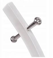 manekeno stovas - GoodHome Standing Clothes Rack White - 3 nuotrauka