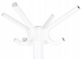pakabos kabyklos - GoodHome Standing Clothes Rack 180cm White - 3 nuotrauka